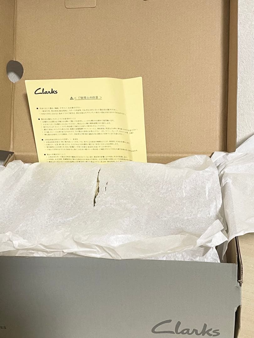 Clarks クラークス　24.5相当　未使用