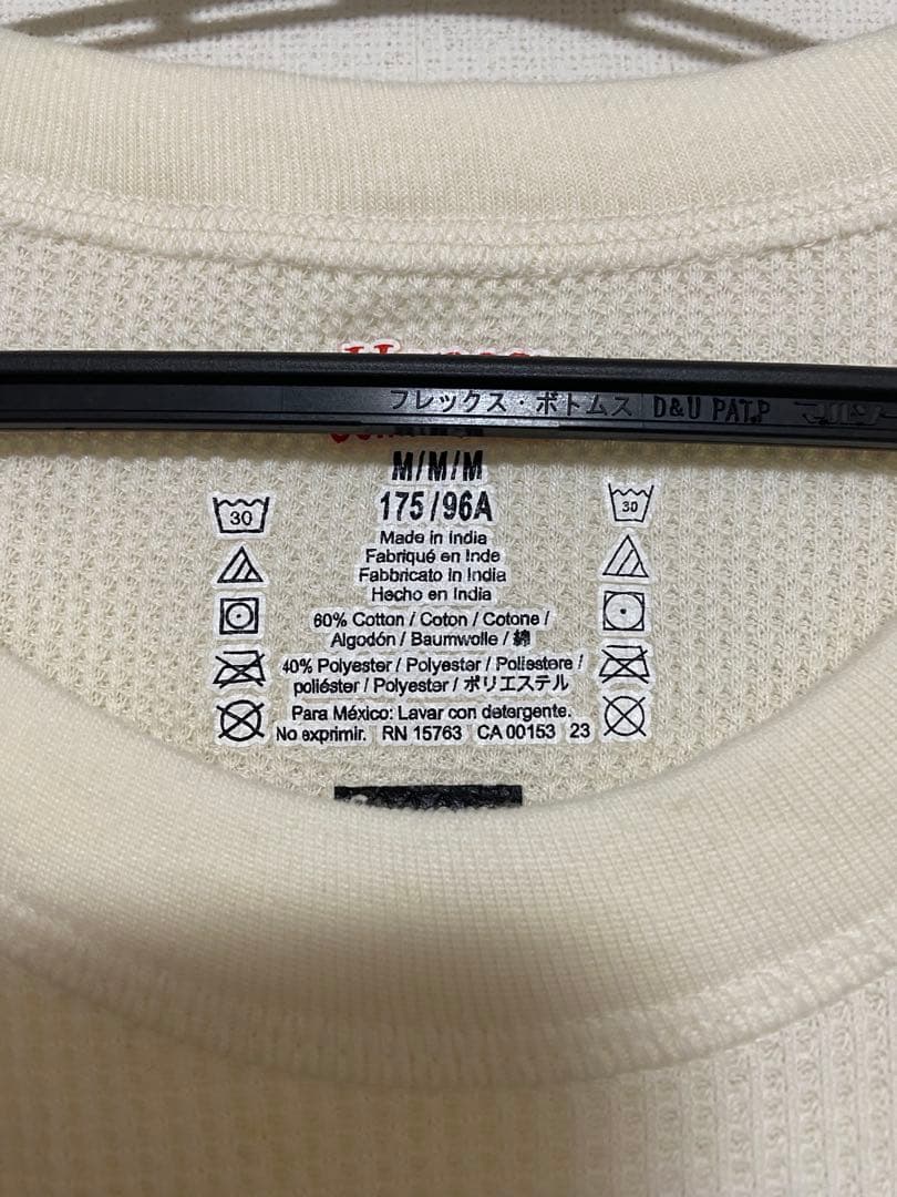 Supreme Boneサーマル　Hanes Mサイズ