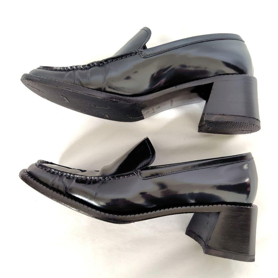 ✨️腕利き職人のリペア済✨️良品❤【プラダ 】履き心地◎エナメル ローファー 紺