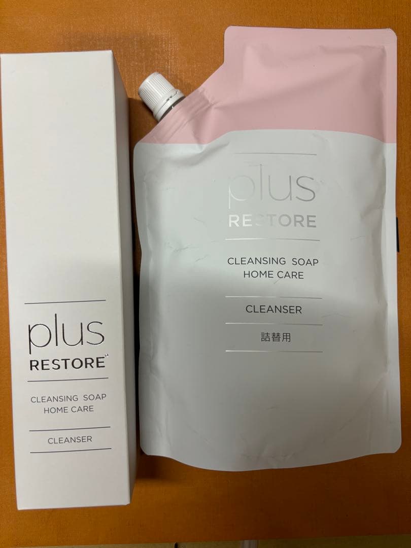 プラスリストアクレンジングソープ泡 ホームケア 200mL + 詰替用500mL