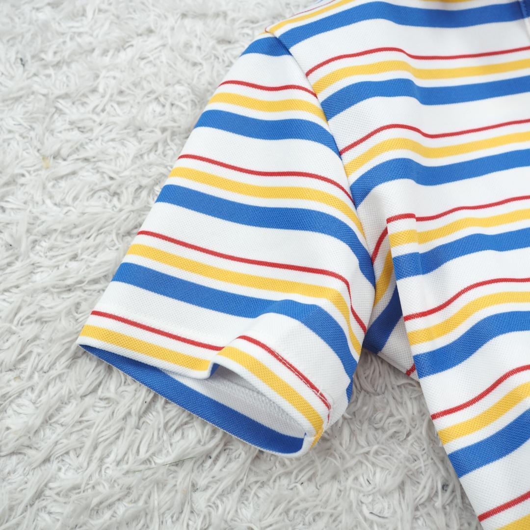 G9750*Callaway キャロウェイ☆ボーダー柄☆ゴルフ☆ワンピース☆M