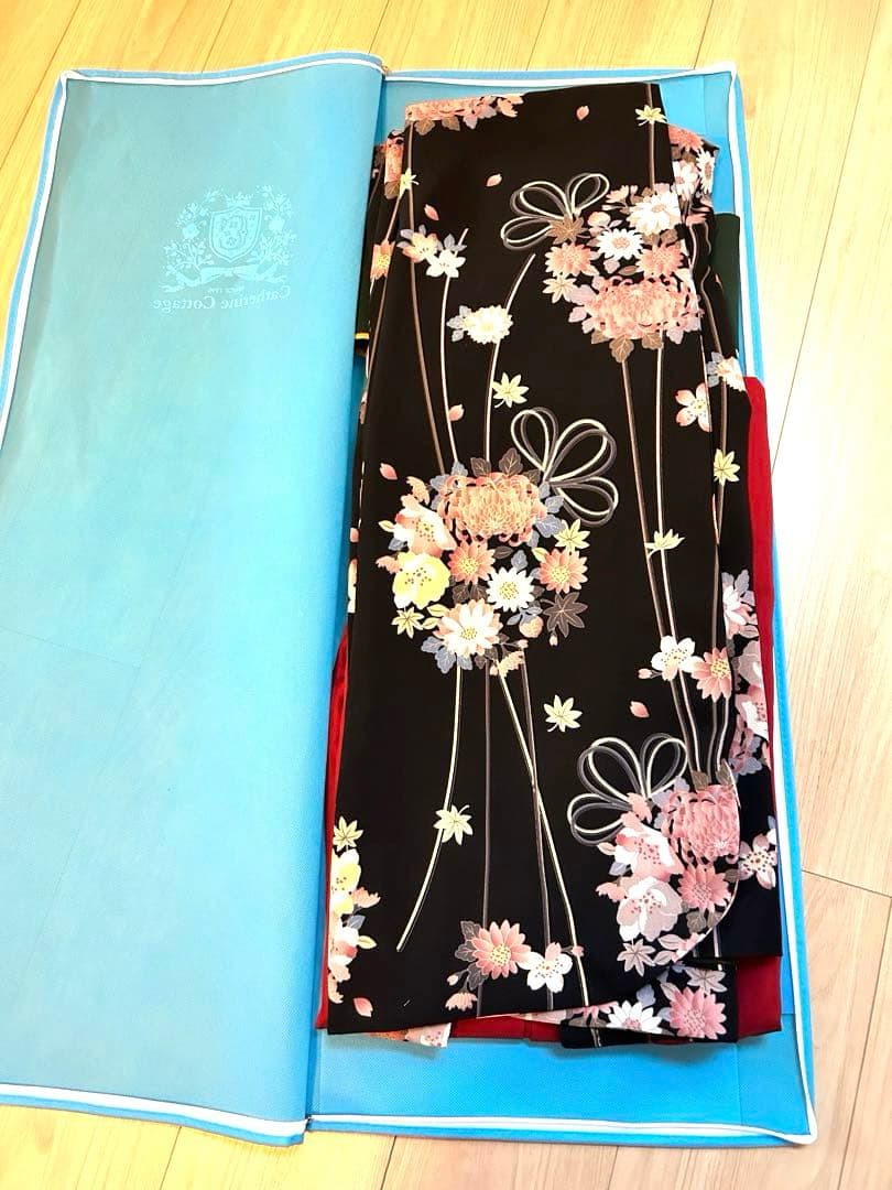 美品！ヘア飾り付き！キャサリンコテージ　簡単袴セット