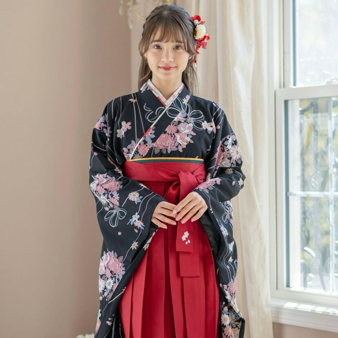 美品！ヘア飾り付き！キャサリンコテージ　簡単袴セット