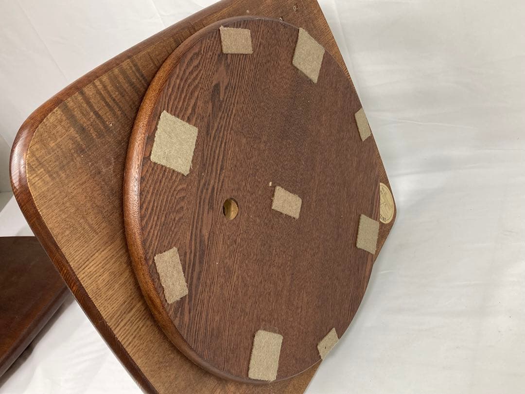 回転座椅子 FURNITURE 木製 ロータイプ 360度 和室 和風家具 ①