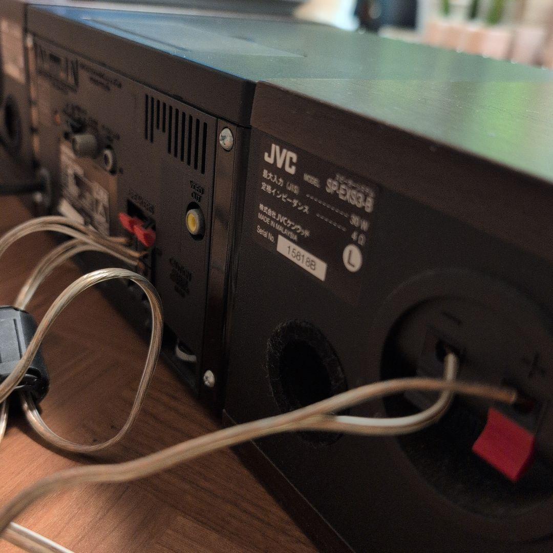 JVC ミニコンポ SP-EXS3 リモコン付き　Bluetooth付