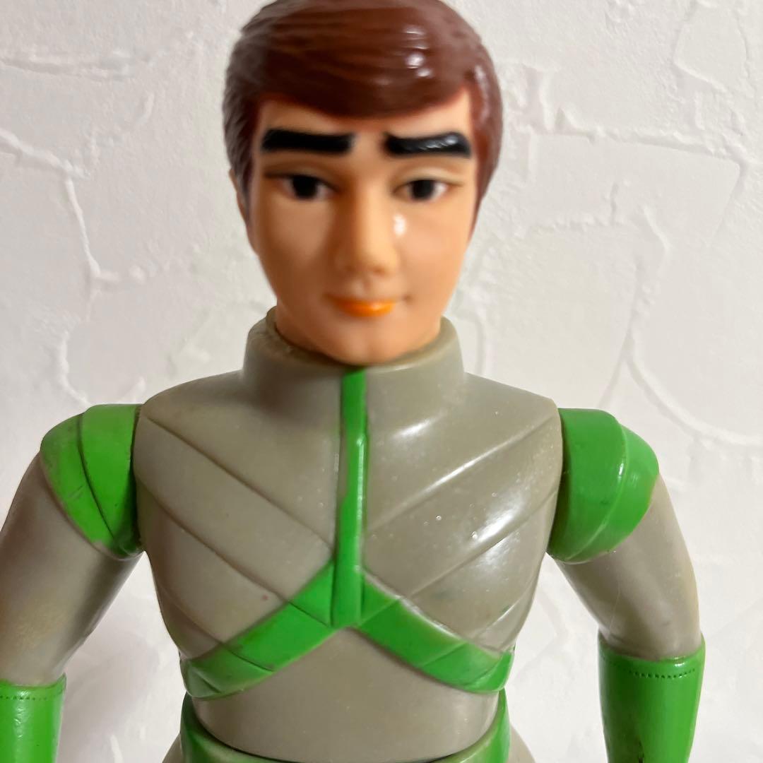 ⚠️貴重・激レア　トリプルファイター　グリーンファイター　面取れ　ソフビ　レトロ