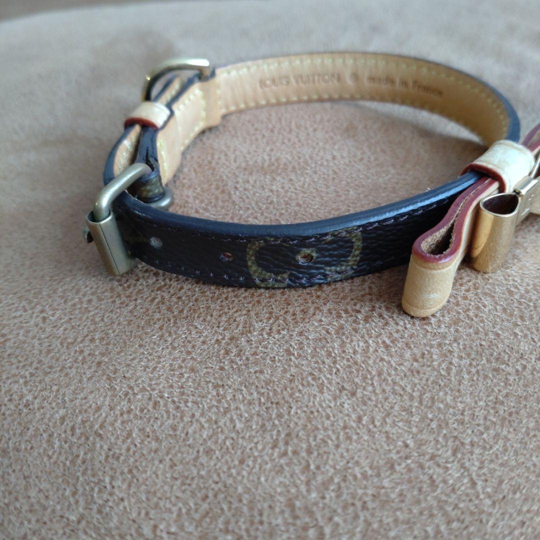 LOUISVUITTON　小型犬用首輪