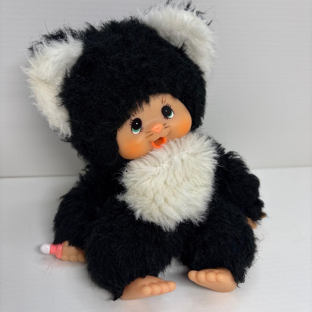 ビンテージ ミンカちゃん ねこ モンチッチ monchhichi 1584