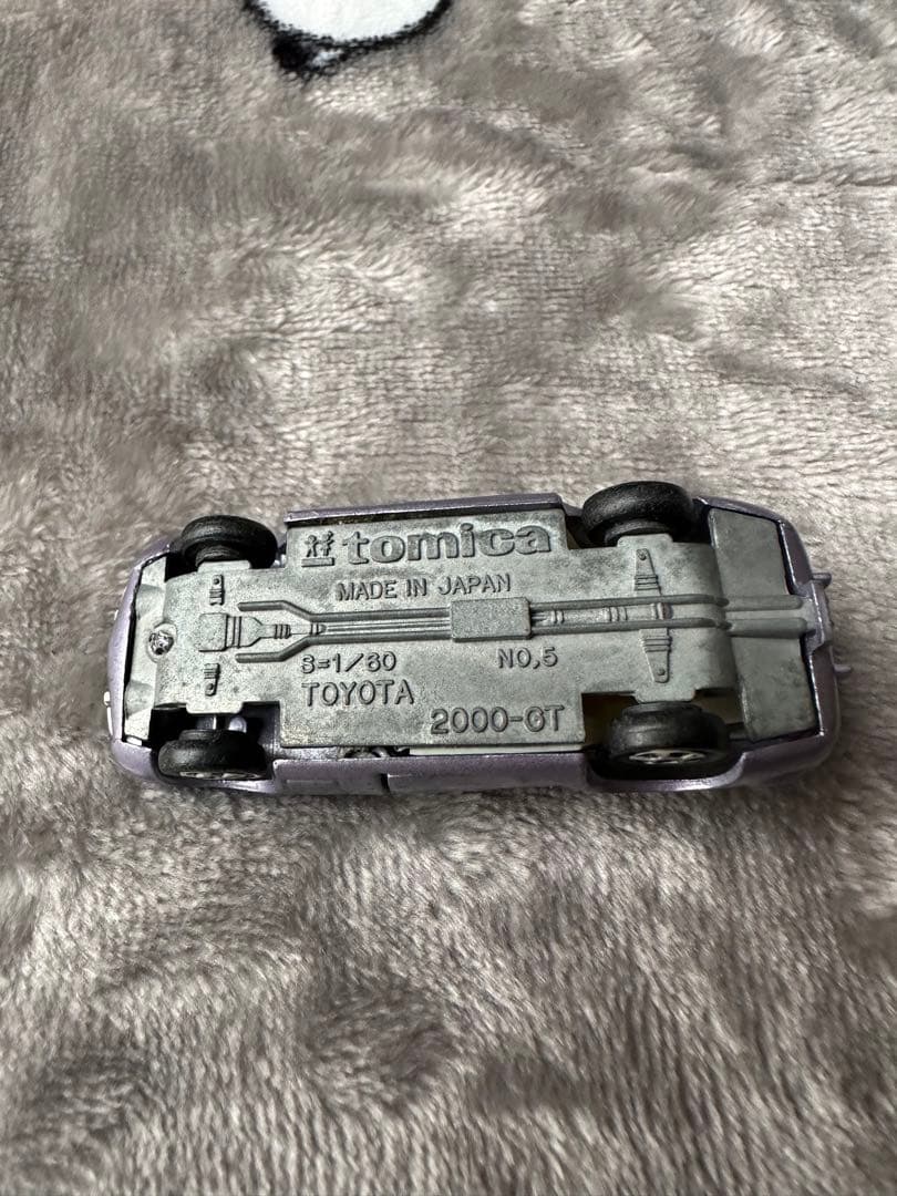 トミカ黒箱日本製1Aホイール　トヨタ2000GT