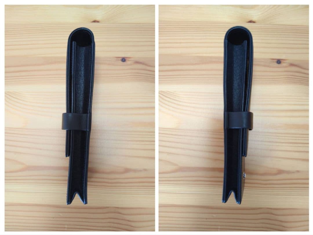 値下げ中☆新品未使用☆【モンブラン】レザーポーチ（ペンケース）３本用