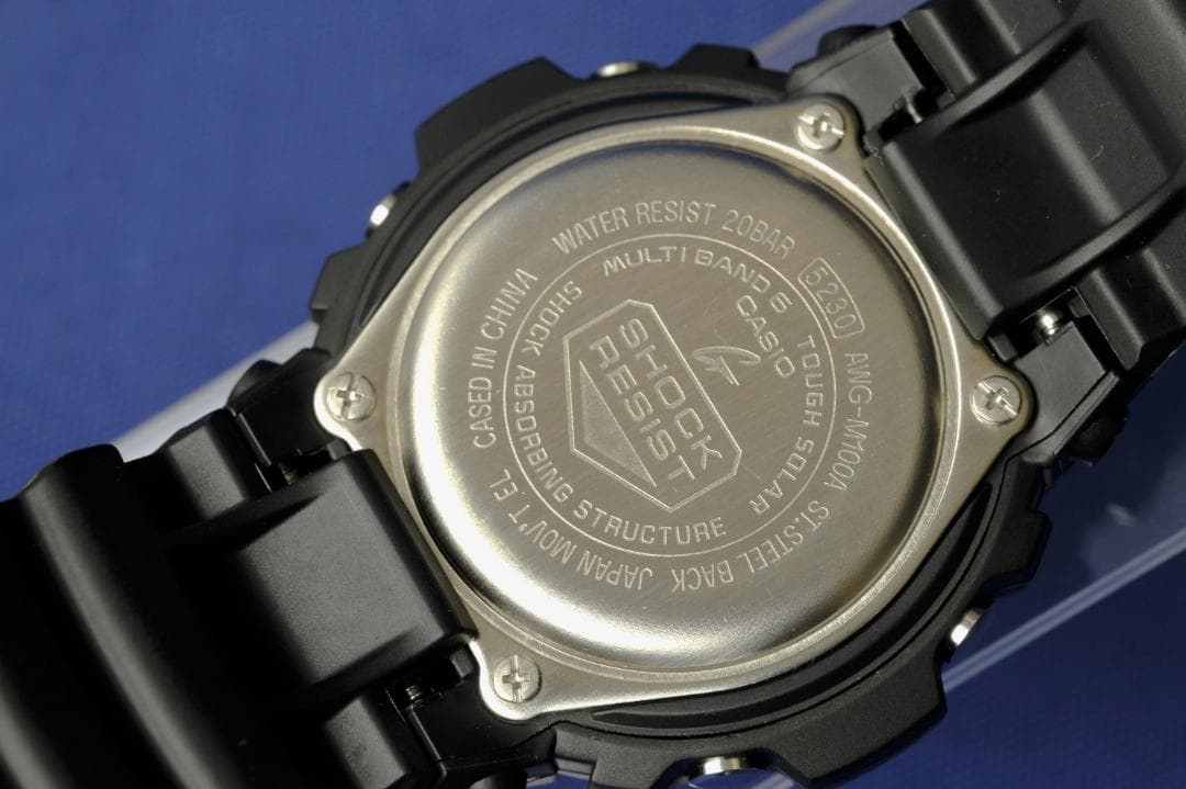 【綺麗】CASIO G-SHOCK AWG-M100A 電波ソーラー (199)