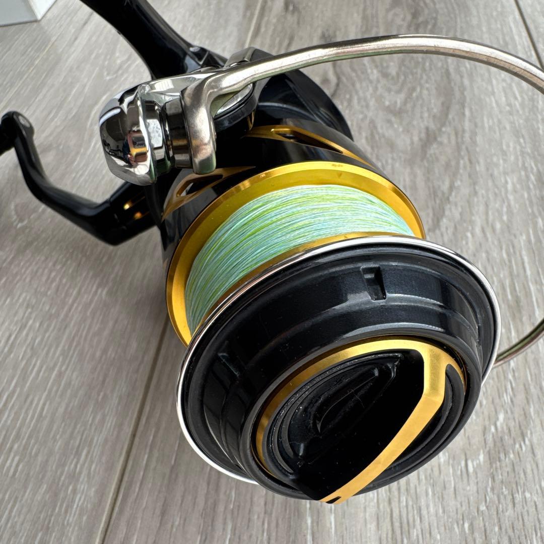 19STELLA SW 8000hgスピニングリール ブラック/ゴールド