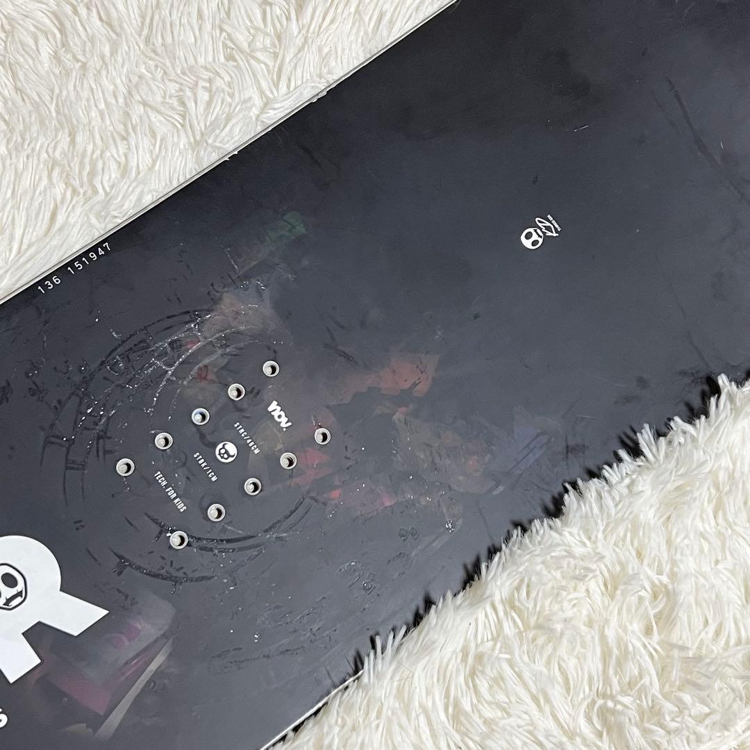 【良品】 NOVEMBER KD 136 ジュニア　キッズ　スノーボード