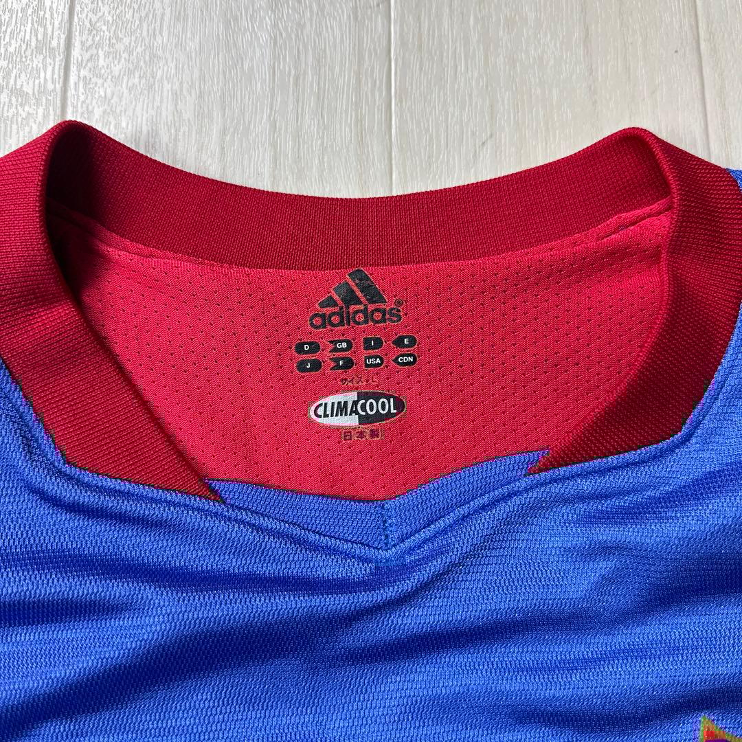 【希少】アディダスFC東京ユニフォーム03/04 Lサイズ中メッシュ2重タイプ