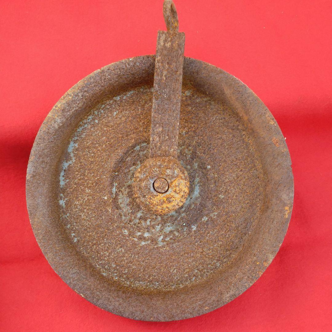 昭和レトロ・滑車・ガーデニング・アンティーク・古道具