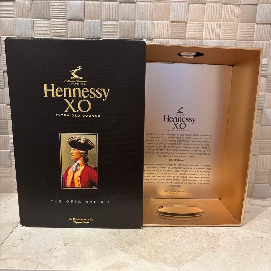 ◇美品◇ HennessyXO エクストラオールドコニャック ギフトボックス付き