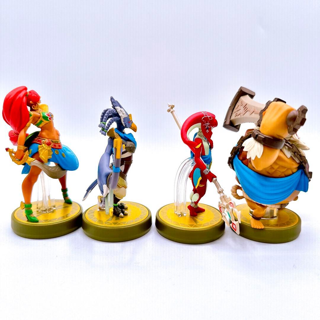 amiibo ゼルダの伝説 4人の英傑セット スイッチ ブレスオブザワイルド