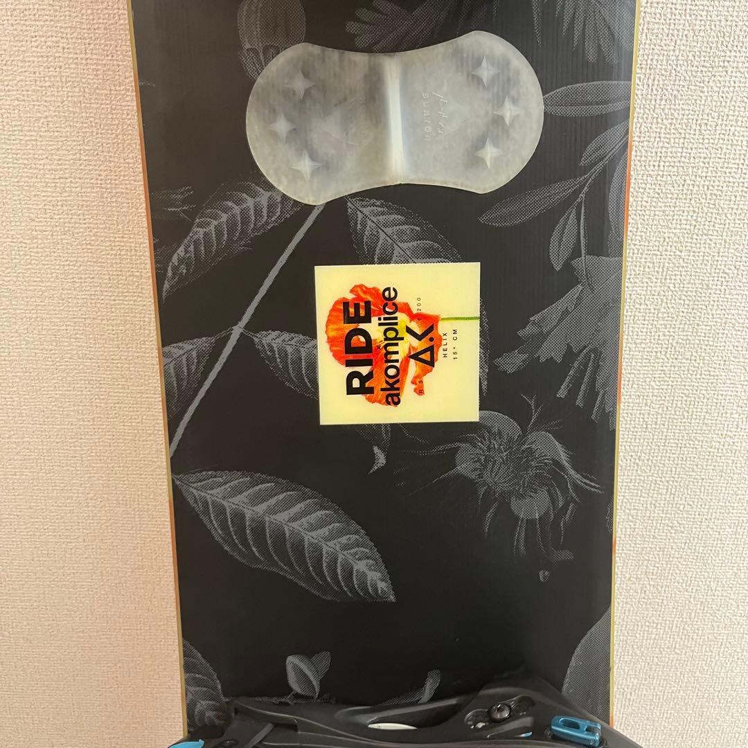 【人気】RIDE Akomplice スノーボード　FULXビンディング　セット