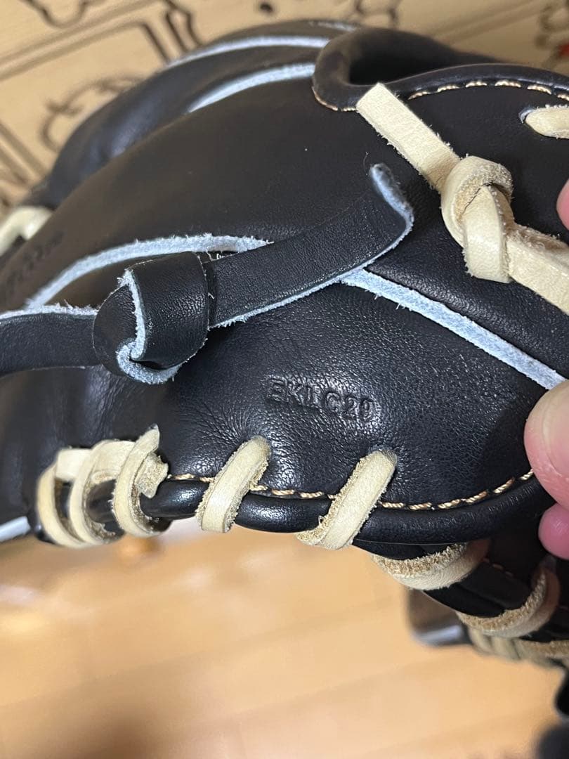 美品　Rawlings 軟式グローブ プロエクセル　フィンガーシフト
