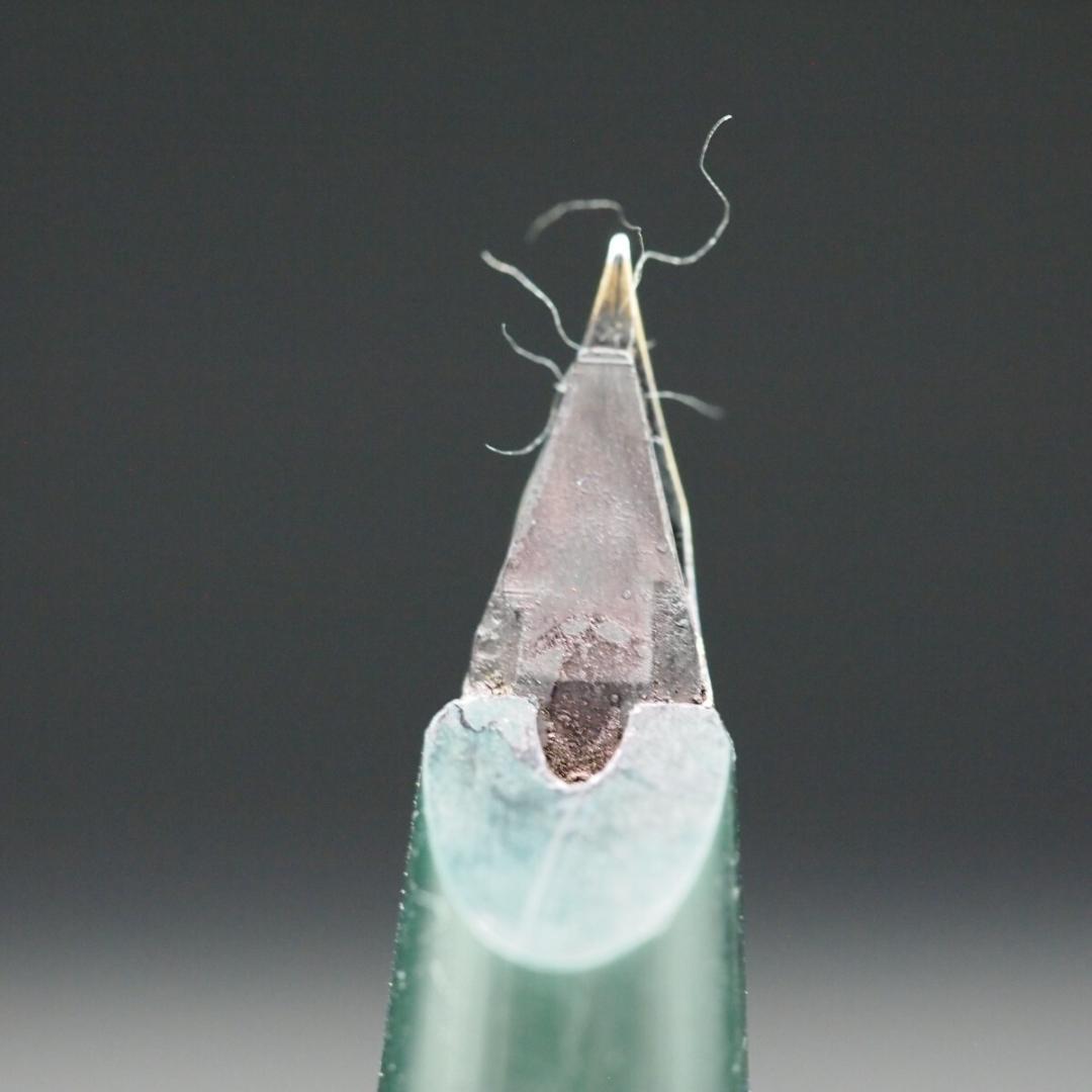 モンブラン 万年筆 ペン先 585刻印 14K グリーン ゴールド 筆記未確認