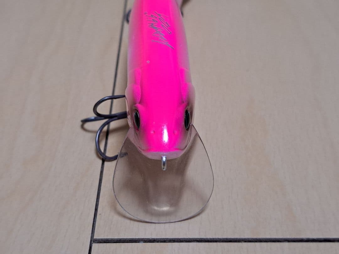 DRT　タイニークラッシュ　長谷川ピンク　1 ビッグベイト　Vテール付き