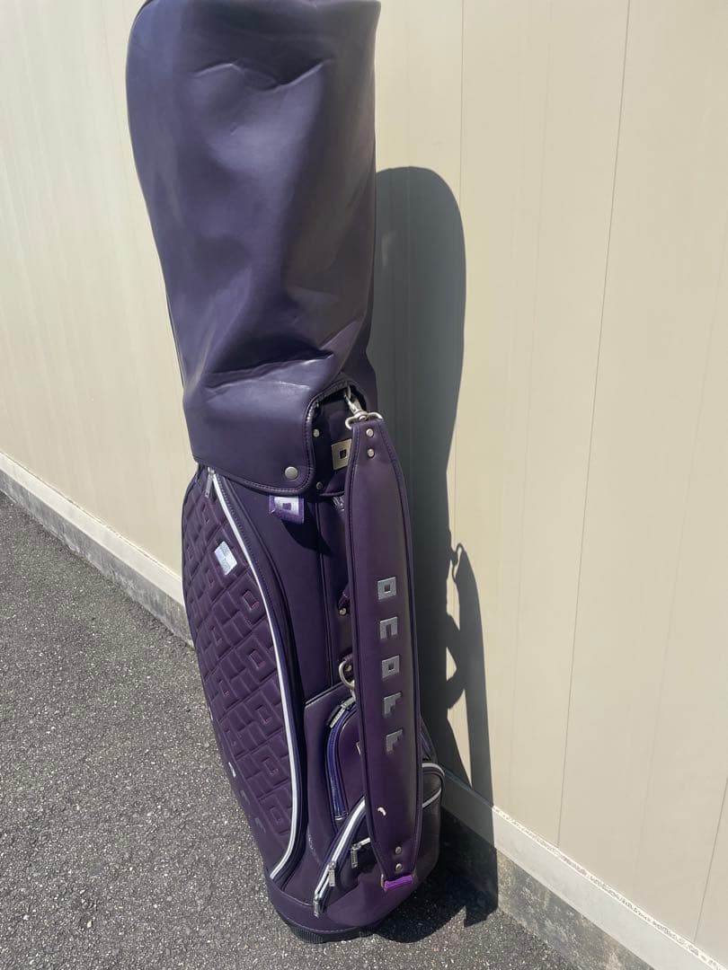 【9/7まで限定価格】ONOFF キャディバッグ パープル