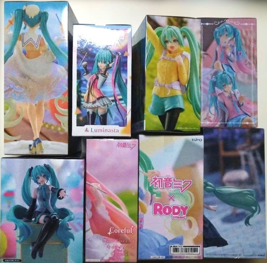 初音ミク フィギュア 8個まとめ売り