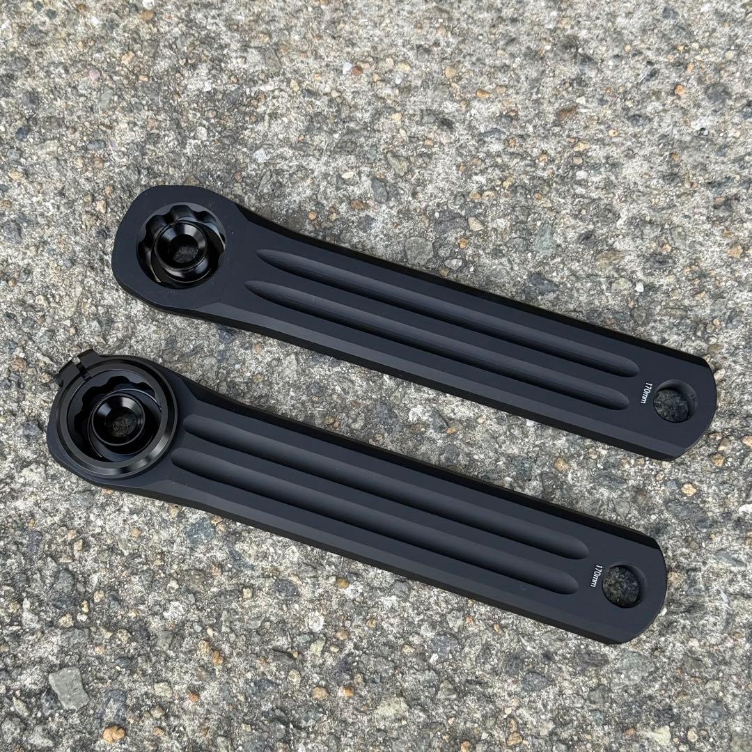 ROTOR 3D＋ALDHU クランクアーム170mm 30mmアクスル用