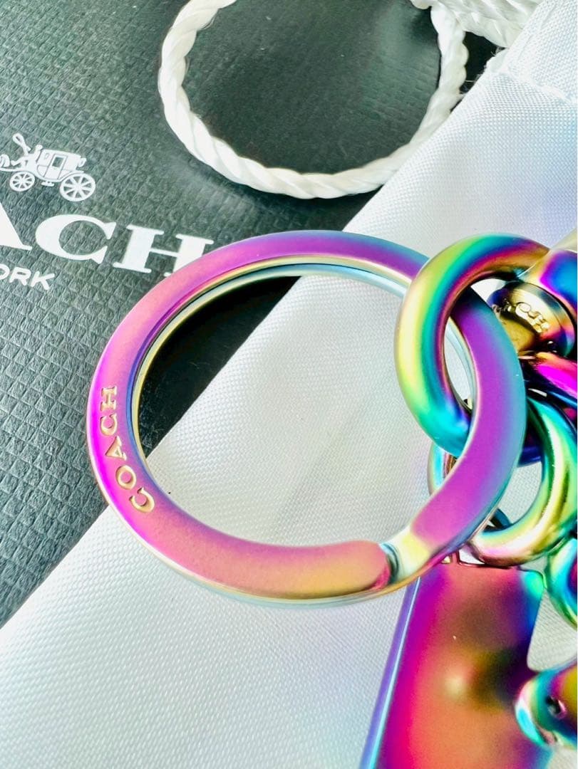 ✨極美品✨COACH　コーチ　キーホルダー　チャーム　恐竜　レキシー　ダイナソー