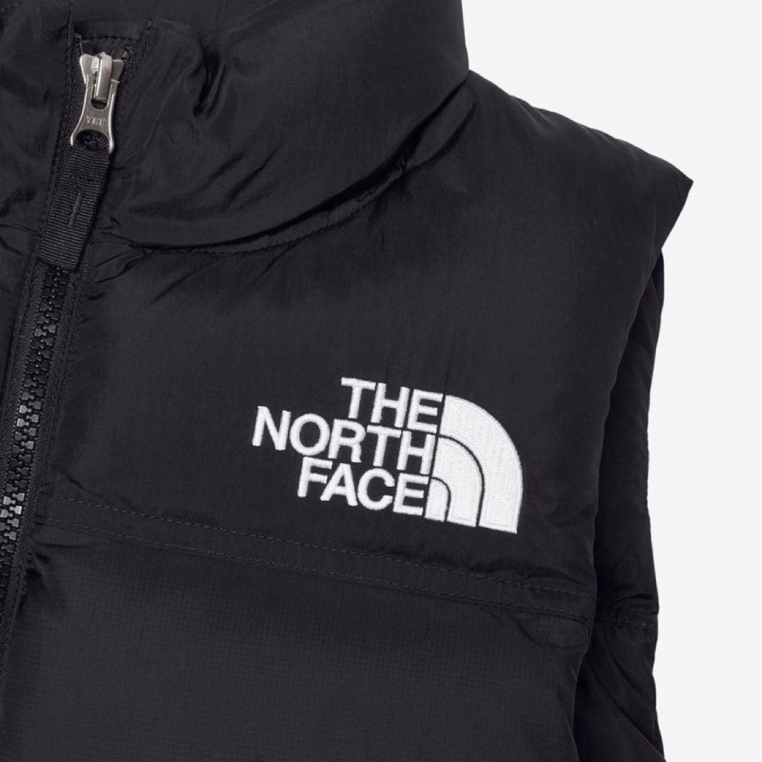 THE NORTH FACE ブラック ダウンベスト ヌプシ