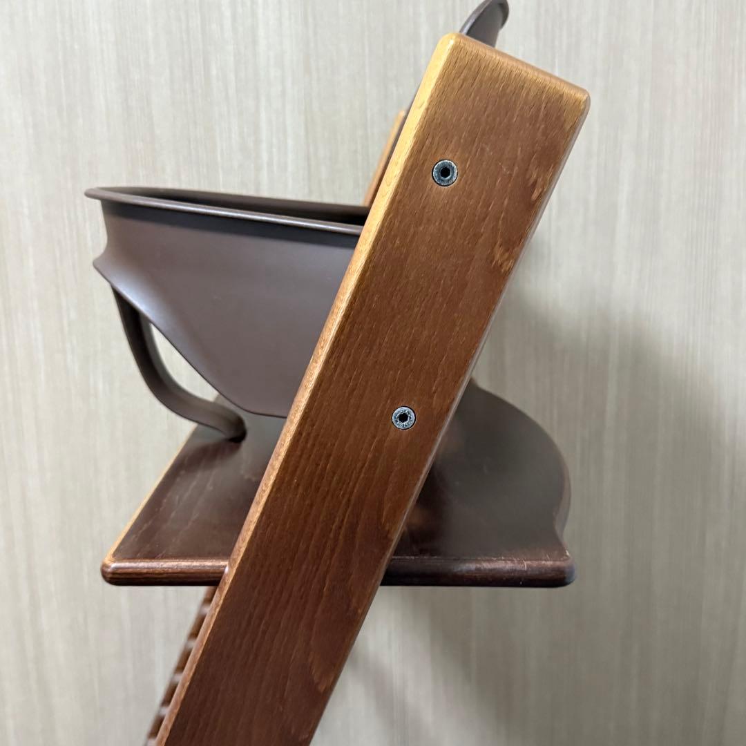 ストッケ　トリップトラップ　シリアル3 ベビーセット　ブラウン　茶色　ガード