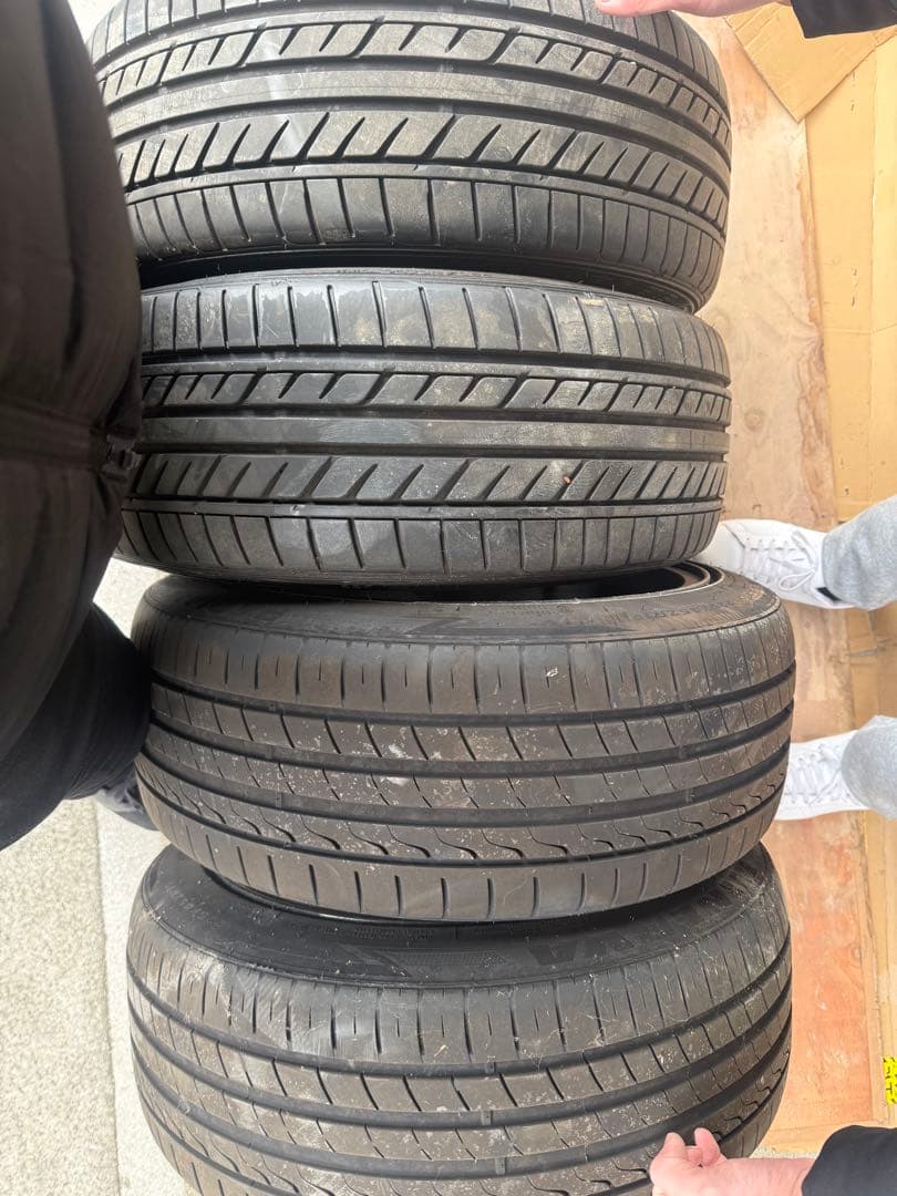 WRXS4 vbh 純正ホイール　タイヤセット送料込　美品