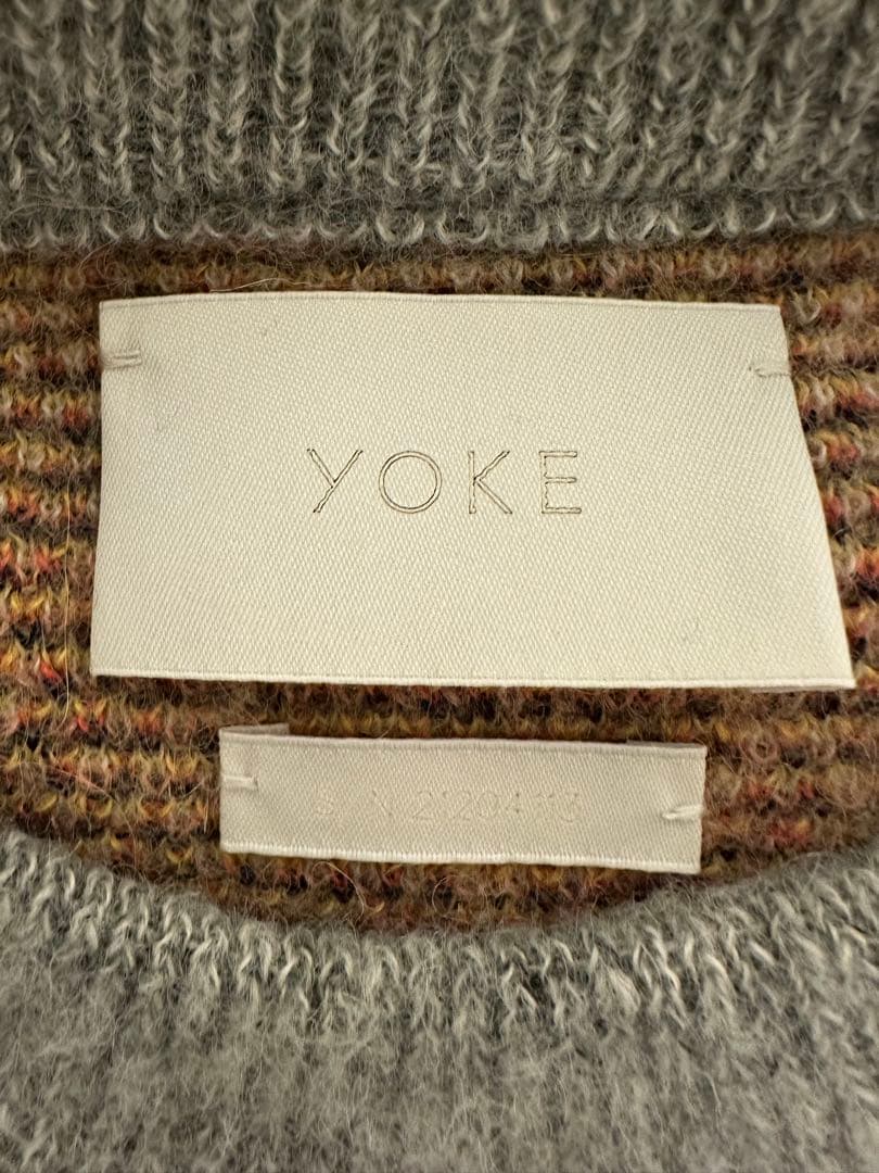 YOKE ROTHKO JACQUARD CREW NECK サイズ3