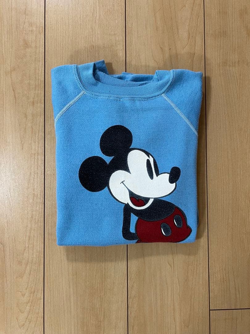 ミッキーマウス　ビンテージスウェット