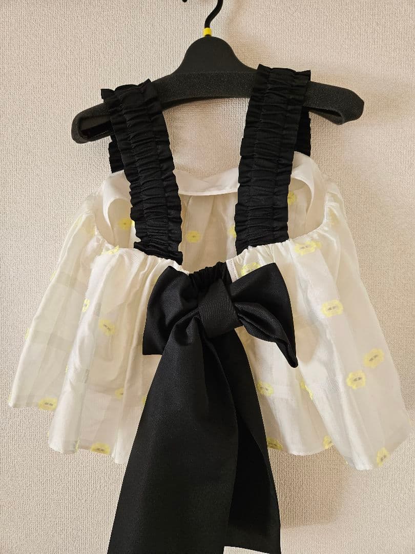 【新品未使用】yori shiroconマーガレットバックリボンキャミ