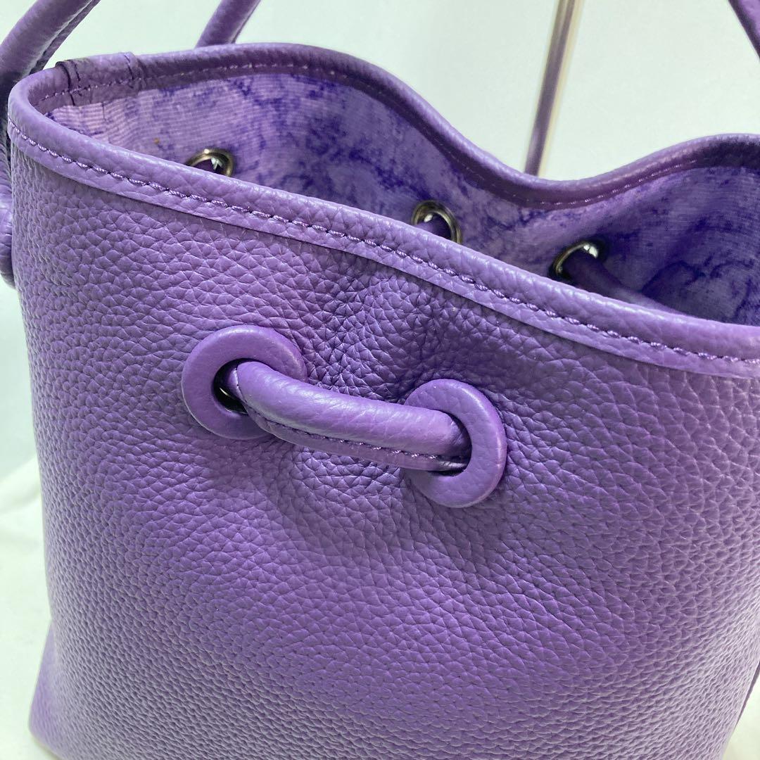 【美品】貴重 VASIC x J_O バッグ bond mini パープル