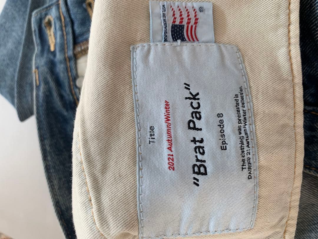 (早い物勝ち)DAIRIKU Straight Denim Pants 29