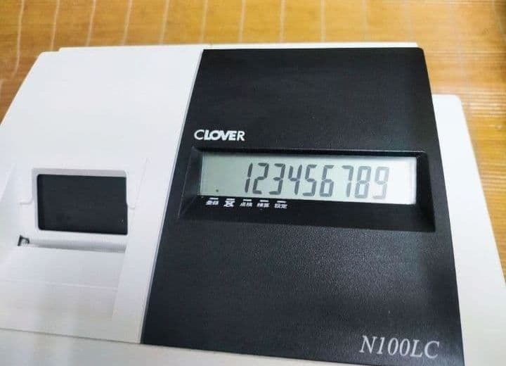 クローバーレジスター　N100LC　簡単便利特殊　送料込　700222