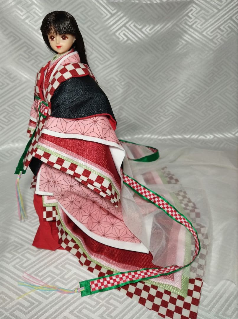 十二単/盛装/ドールサイズ/ねずこちゃん風