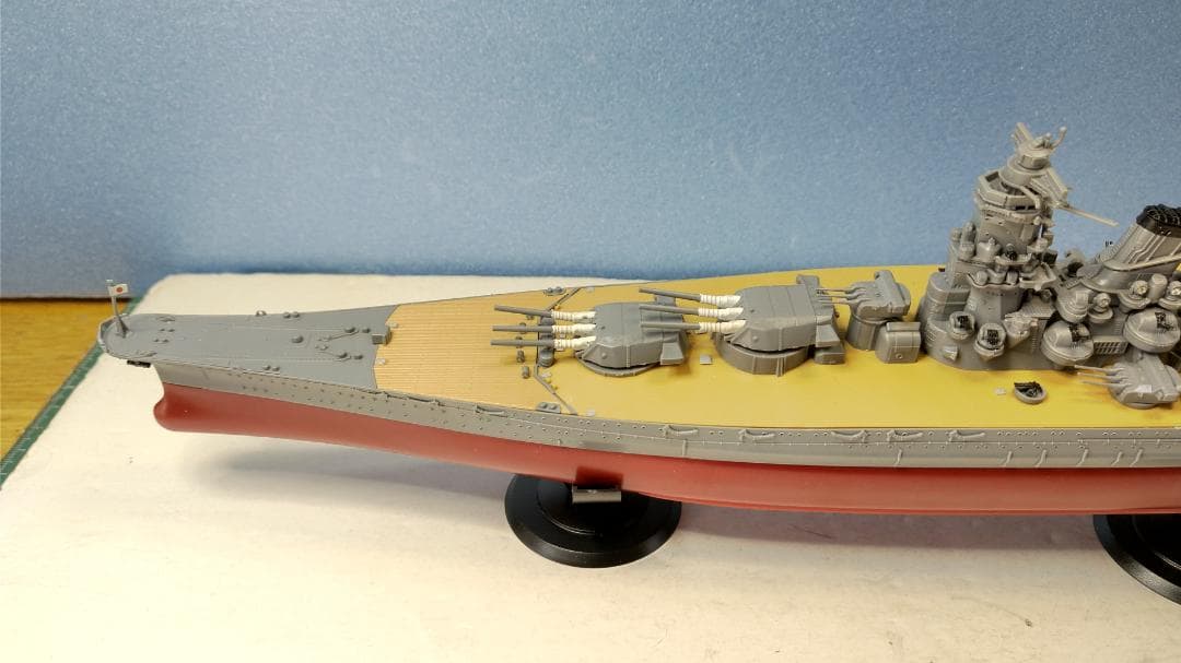 1/700 艦NEXT 日本海軍 戦艦・武蔵（改装前・完成品）、搭載機 2機