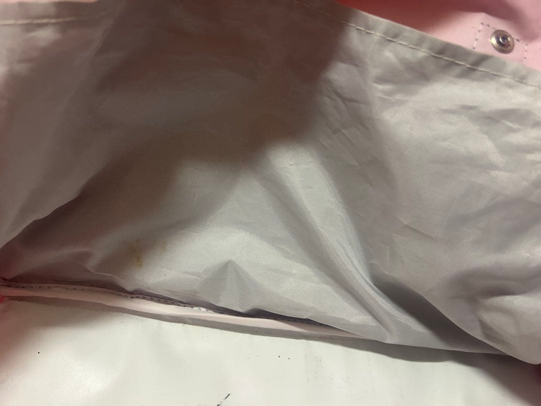 旧ワッペ　ワールドペガサスWORLD PEGASUS ピンクスクールバッグ