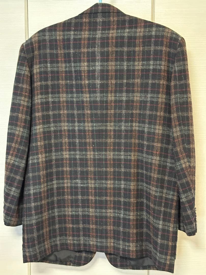 美品　COMME des GARCONS HOMME チェック柄ジャケット S