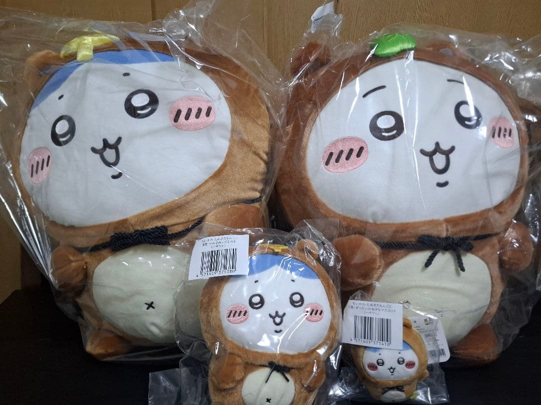 たぬきだもんくじＡ賞ちいかわ、ＡＢＣ賞ハチワレ