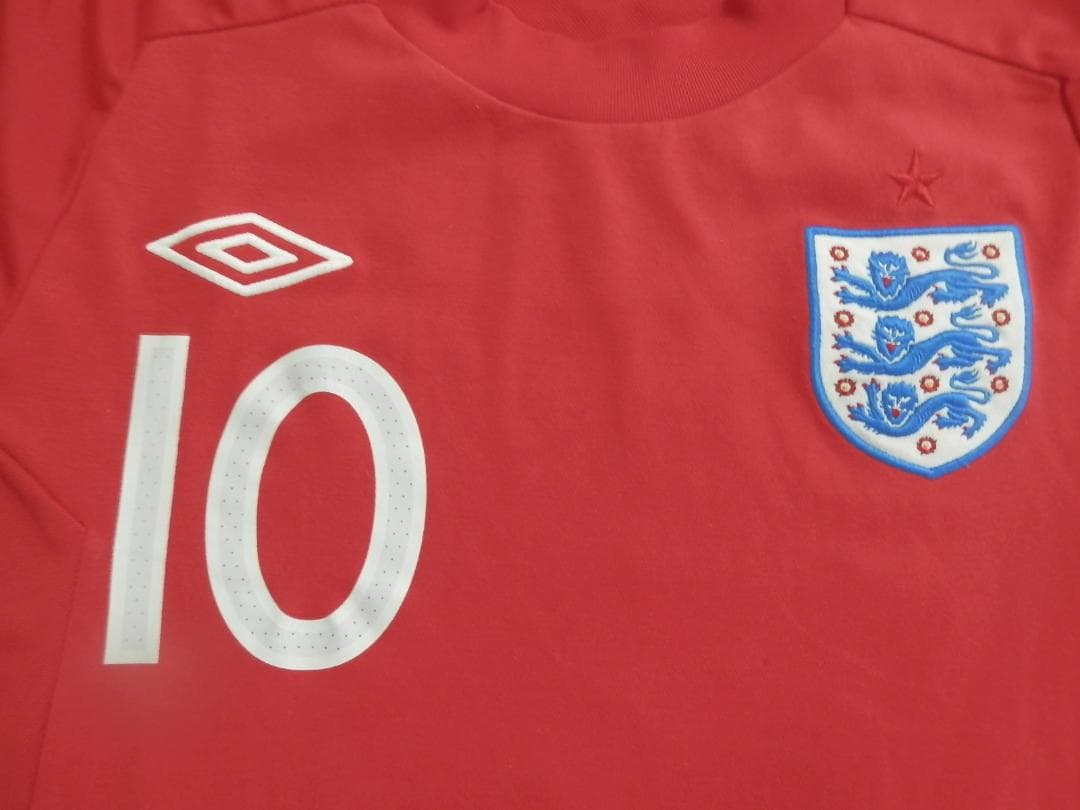 【NEW】【ルーニー】【南アフリカW杯着用】イングランド代表(2010)