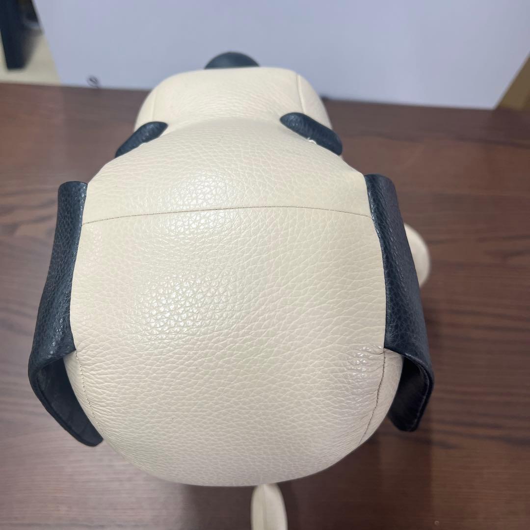 コーチ　スヌーピー　ぬいぐるみ　革