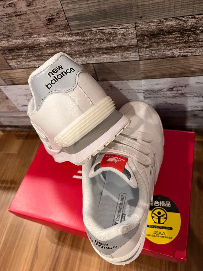 ⭐️タイムセール【安全靴25.0㎝】 ニューバランス スニーカー ベルクロ