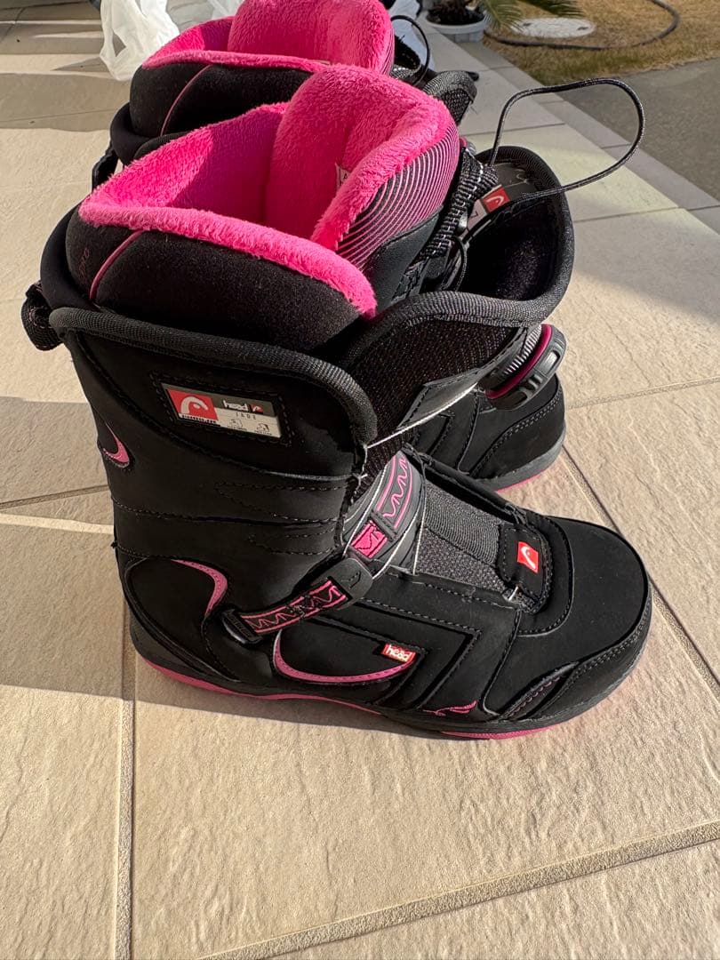 美品　head ヘッド スノーボード　ブーツ 24 レディース　ピンク