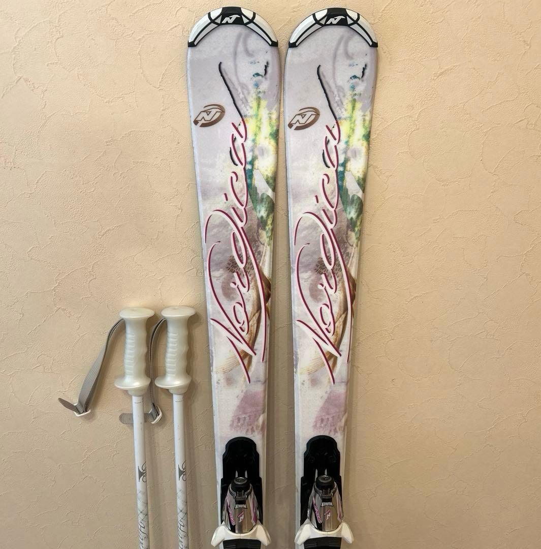 ◾️カービングスキーセット　板146㎝ ブーツ24㎝ 女性用　レディース用