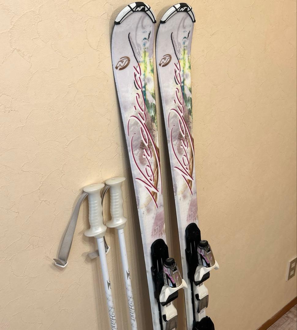 ◾️カービングスキーセット　板146㎝ ブーツ24㎝ 女性用　レディース用