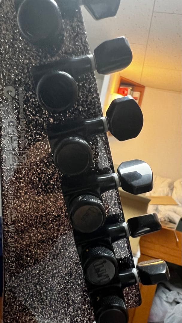 【美品】ESP LTD KH-V Black カーク・ハメット モデル